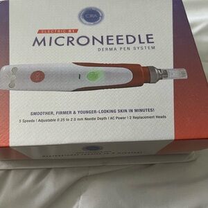 Ora Electric R1 Microneedle Derma Pen System - Red and White